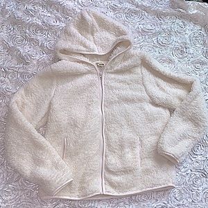 Dittos like new Sherpa zip up sweater size xl